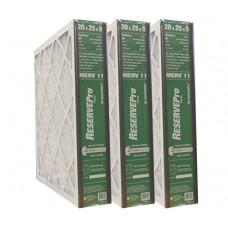 GeneralAire # 4501 ReservePro 20x25x5 furnace filter  Actual Size:19 5/8" x 24 3/16" x 4 15/16" - Case of 3 Filters - B0128794WC